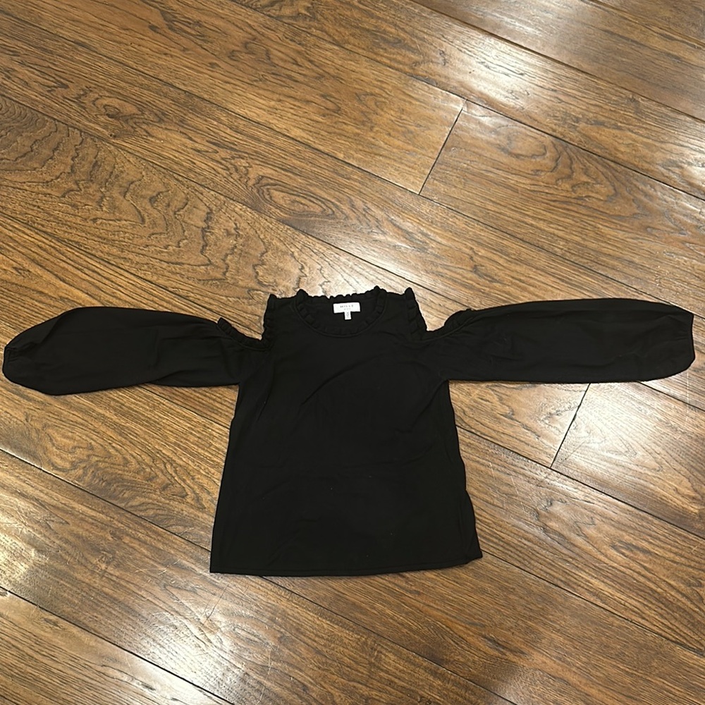 Milly Minis Black Kids Sweater
